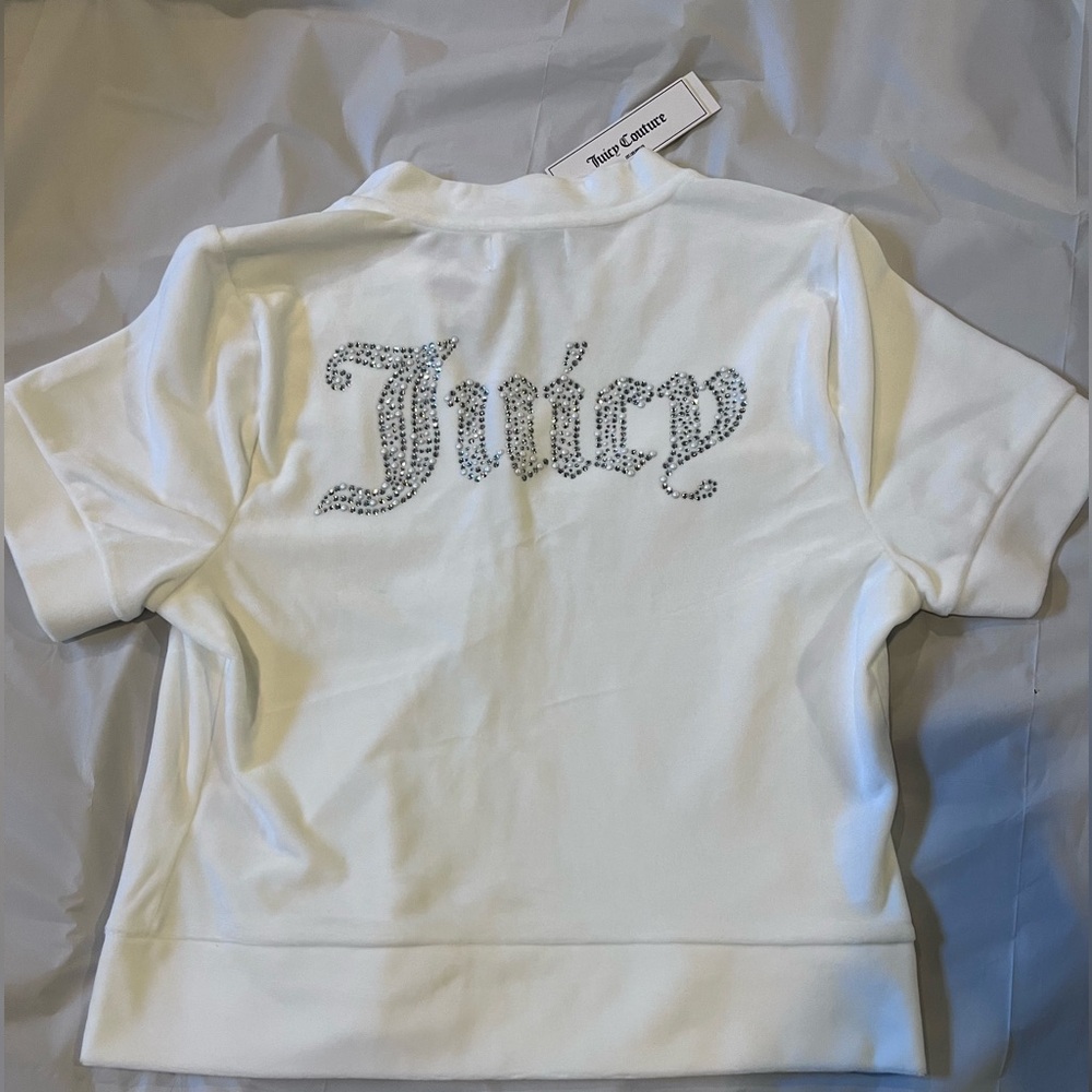 Juicy couture white hoodie